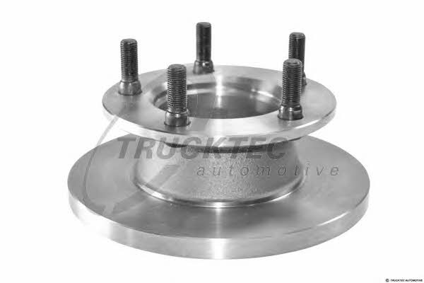 Trucktec 02.35.071 Unventilated front brake disc 0235071