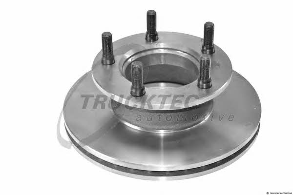Trucktec 02.35.072 Front brake disc ventilated 0235072