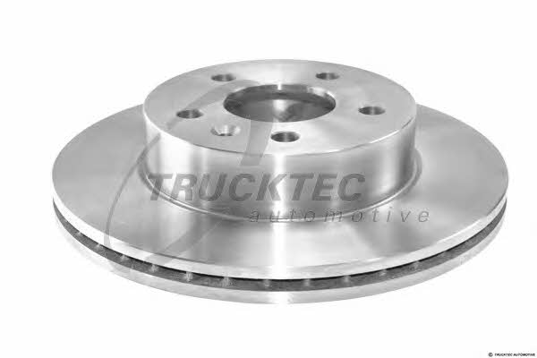 Trucktec 02.35.074 Front brake disc ventilated 0235074