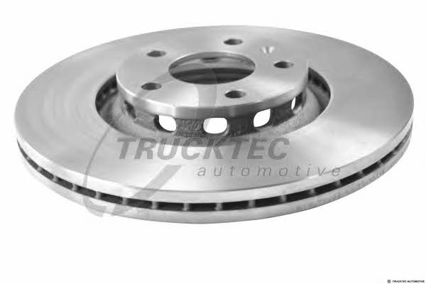 Trucktec 07.35.012 Front brake disc ventilated 0735012