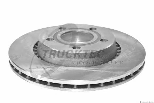 Trucktec 07.35.024 Front brake disc ventilated 0735024