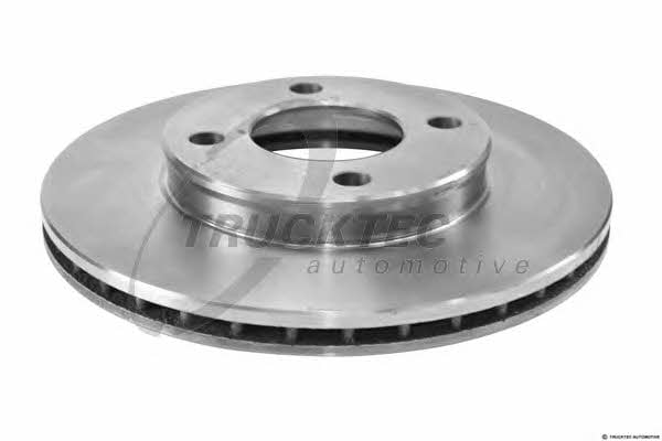 Trucktec 07.35.025 Front brake disc ventilated 0735025