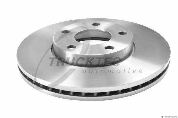 Trucktec 07.35.043 Front brake disc ventilated 0735043