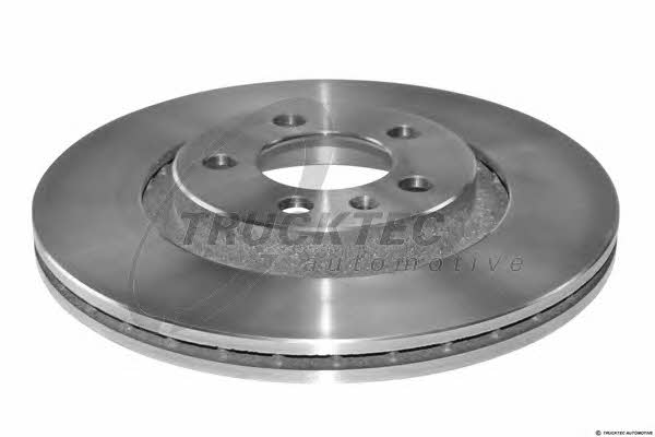 Trucktec 07.35.045 Front brake disc ventilated 0735045