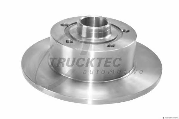 Trucktec 07.35.058 Rear brake disc, non-ventilated 0735058