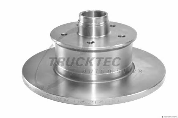 Trucktec 07.35.087 Unventilated front brake disc 0735087