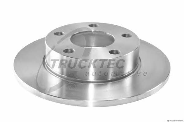 Trucktec 07.35.089 Rear brake disc, non-ventilated 0735089
