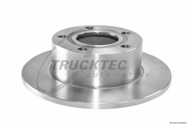 Trucktec 07.35.092 Rear brake disc, non-ventilated 0735092