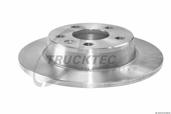 Trucktec 07.35.098 Rear brake disc, non-ventilated 0735098