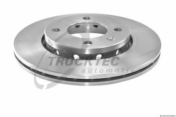 Trucktec 07.35.100 Front brake disc ventilated 0735100
