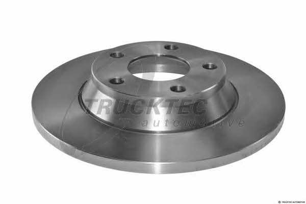Trucktec 07.35.110 Unventilated front brake disc 0735110