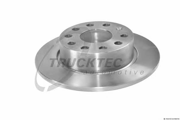 Trucktec 07.35.196 Rear brake disc, non-ventilated 0735196