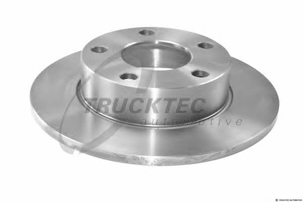 Trucktec 07.35.197 Rear brake disc, non-ventilated 0735197