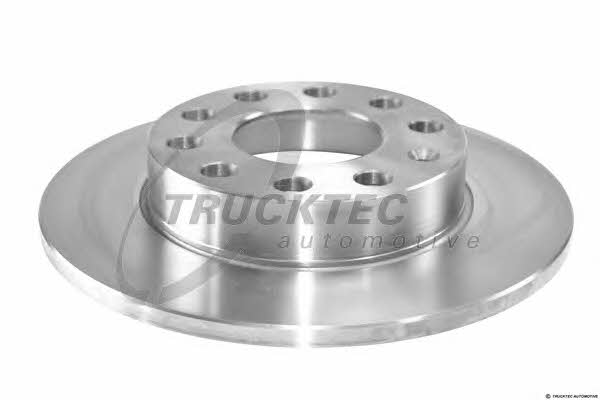 Trucktec 07.35.198 Rear brake disc, non-ventilated 0735198