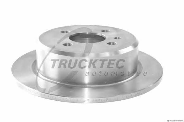 Trucktec 08.34.018 Rear brake disc, non-ventilated 0834018
