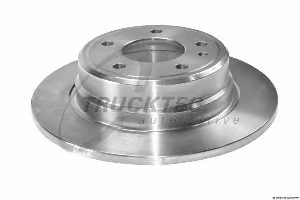 Trucktec 08.34.023 Rear brake disc, non-ventilated 0834023