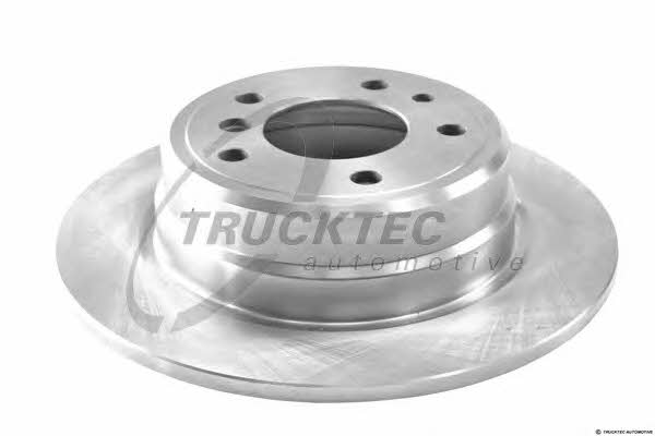 Trucktec 08.34.035 Rear brake disc, non-ventilated 0834035