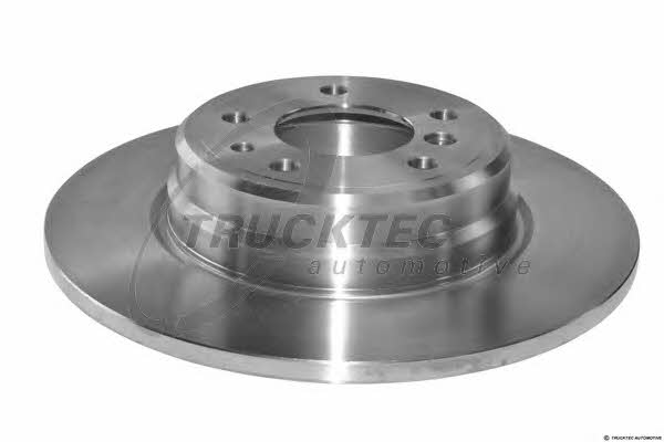 Trucktec 08.34.043 Rear brake disc, non-ventilated 0834043