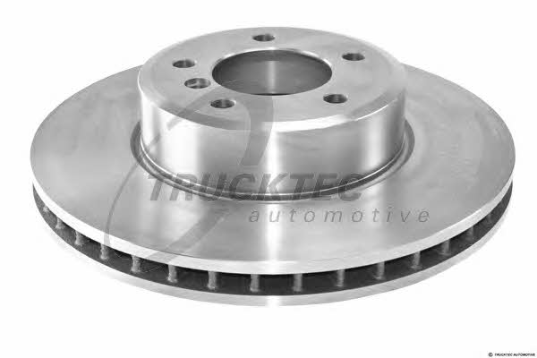 Trucktec 08.34.070 Front brake disc ventilated 0834070