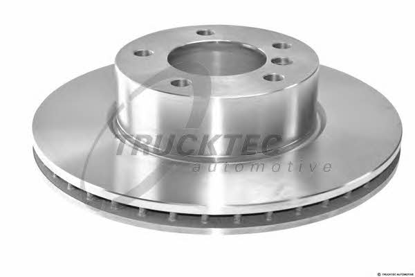 Trucktec 08.34.074 Front brake disc ventilated 0834074