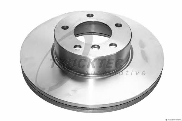 Trucktec 08.34.138 Front brake disc ventilated 0834138