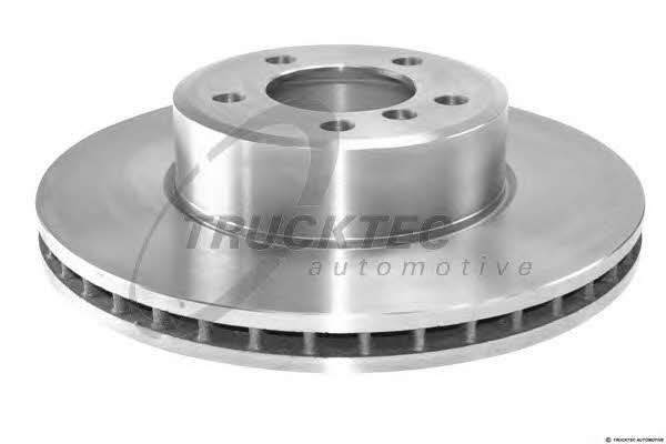 Trucktec 08.35.026 Front brake disc ventilated 0835026