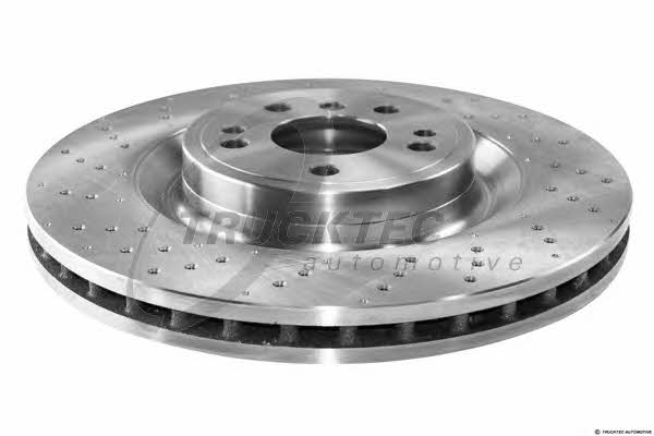 Trucktec 02.35.434 Front brake disc ventilated 0235434