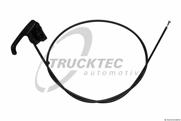 Trucktec 02.55.014 Hood lock cable 0255014