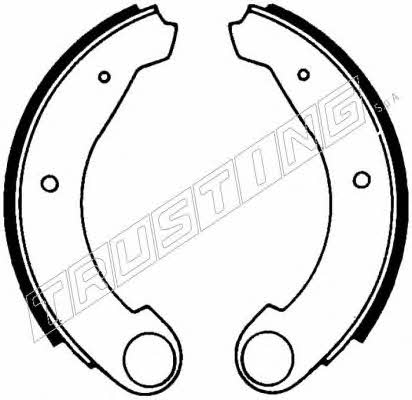 Trusting 022.024 Disc brake pad set 022024