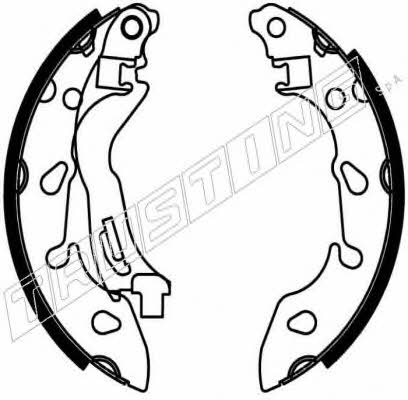 Trusting 034.125 Brake shoe set 034125