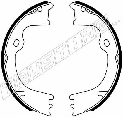 Trusting 045.003 Parking brake shoes 045003