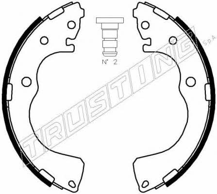 Trusting 049.152 Brake shoe set 049152