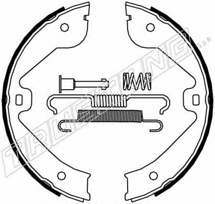 Trusting 052.131K Parking brake shoes 052131K