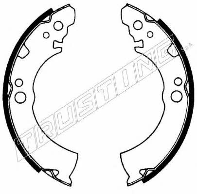 Trusting 067.163 Brake shoe set 067163