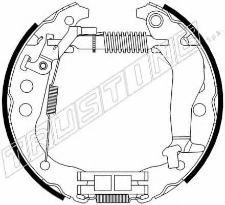 Trusting 6314 Brake shoe set 6314