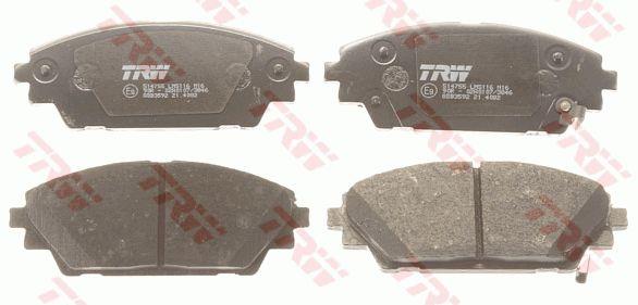 TRW GDB3592 TRW COTEC disc brake pads, set GDB3592