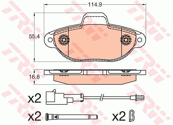 Buy TRW GDB2041 at a low price in United Arab Emirates!