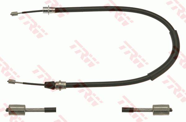 TRW GCH1702 Parking brake cable, right GCH1702