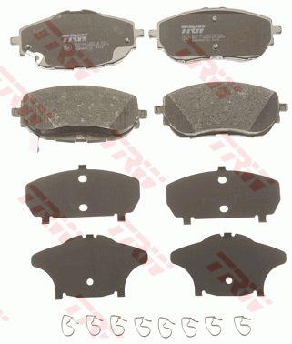 TRW COTEC disc brake pads, set TRW GDB3598