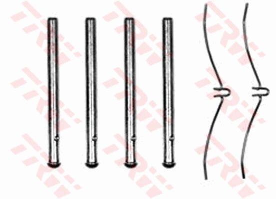 Brake pad fitting kit TRW PFK219