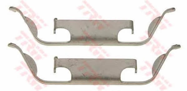 Rear brake pad fitting kit BMW 7 series: PFK417 TRW Brake pad fitting kit