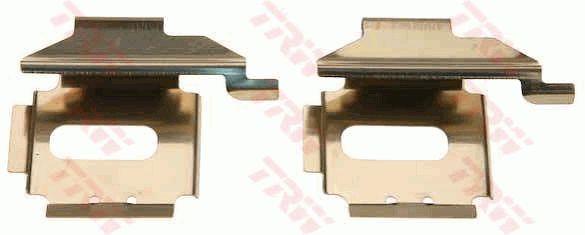 Brake pad accessory kit Mercedes Sprinter: PFK453 TRW Brake pad fitting kit