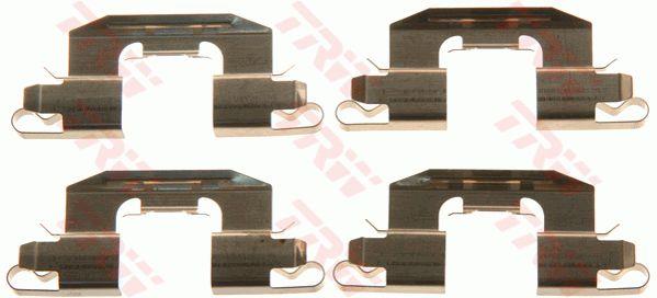 TRW PFK567 Mounting kit brake pads PFK567