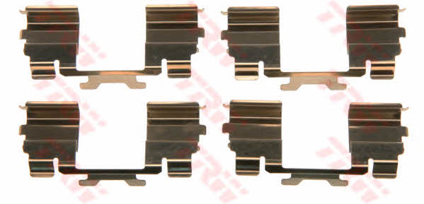 Rear brake pad fitting kit Citroen Jumper: PFK571 TRW Brake pad fitting kit