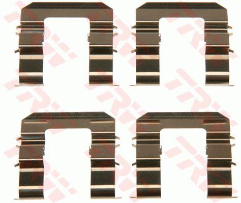 Brake pad accessory kit KIA Rio (Kia Rio): PFK577 TRW Brake pad fitting kit