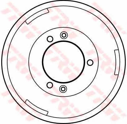 Rear brake drum TRW DB4039