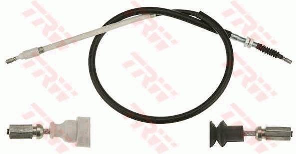 Parking brake cable Citroen: GCH1065 TRW Parking brake cable left