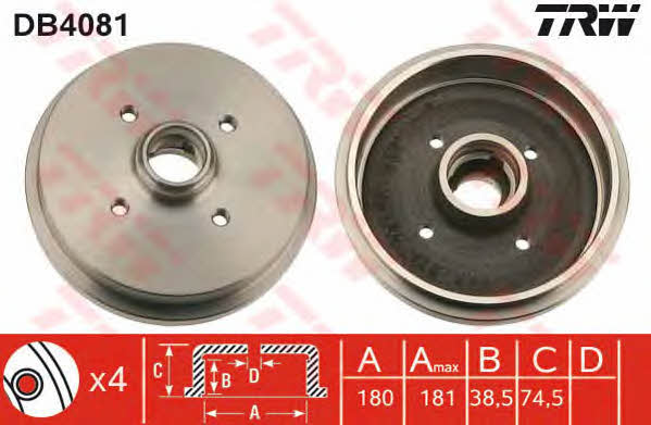 Buy TRW DB4081 at a low price in United Arab Emirates!