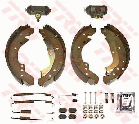 BK1028 TRW Brake shoe set