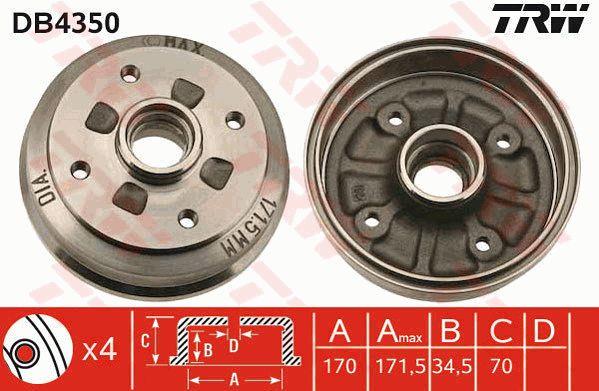 Buy TRW DB4350 – good price at EXIST.AE!